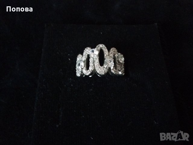 'Bvlgari 'сребърен  уникален пръстен, снимка 8 - Пръстени - 23339994