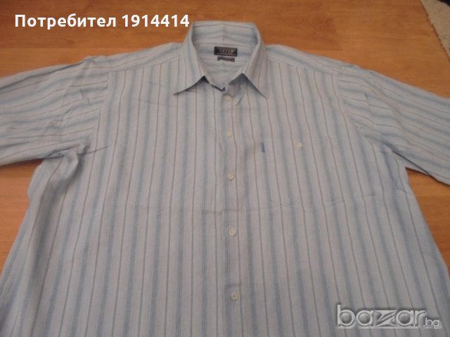 Елегантна и красива мъжка риза голям размер, снимка 3 - Ризи - 19846910