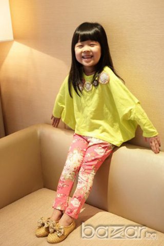 ПРОМОЦИЯ!!! Страхотен флорален панталон в розово