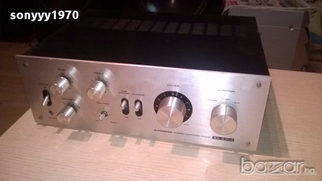 ПОРЪЧАН-pioneer sa-6300 amplifier-made in japan-внос швеицария, снимка 2 - Ресийвъри, усилватели, смесителни пултове - 16484104
