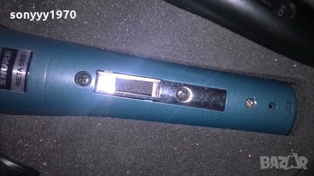 SHURE MIC-PROFI SHURE BETA SM58S-внос от швеицария, снимка 3 - Микрофони - 24250969