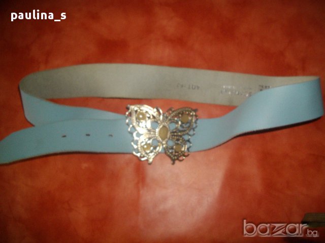 Уникални колани "Scanbelt" ART / естествена кожа, посребрена тока  , снимка 5 - Колани - 14532255