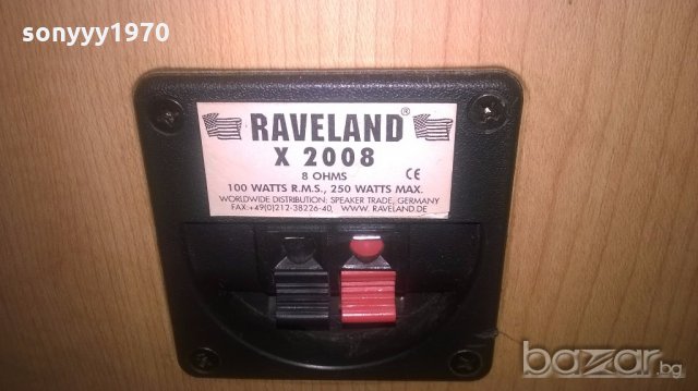 raveland x2008-2бр тонколони, снимка 11 - Тонколони - 19742673