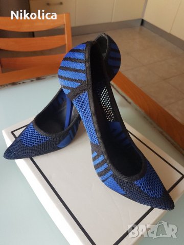 Дамски елегантни обувки Missguided с висок 10 см.ток, номер 38, снимка 2 - Дамски елегантни обувки - 25626628