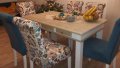 продавам трапезна маса, масив Каза арт, снимка 5