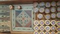 Шахматна кутия+табла,29 пула. -Изящна интарзия., снимка 5