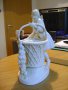 Стара порцеланова ваза 1875 г./hard paste Porcelain Porzellanfabrik Hertwig & Co/, снимка 3