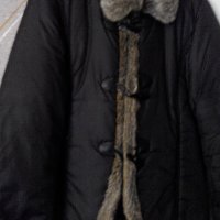 Дамско зимно яке с кожички, снимка 1 - Якета - 20140327