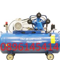 Компресор за въздух 100 литра - (усилен дебит 480 л/мин) , снимка 3 - Компресори - 15544870