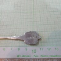 Лъжичка с герб стара малка сребърна - 11 гр., снимка 4 - Други ценни предмети - 21015137