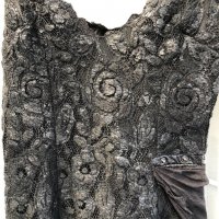 Дизайнерска рокля KATHY HEYNDELS, снимка 2 - Рокли - 25994272