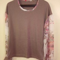 Нова блуза с паднало рамо, снимка 1 - Блузи с дълъг ръкав и пуловери - 24559137