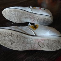 Спортни италиански кожа обувки,имитация Ферари, снимка 5 - Спортно елегантни обувки - 23282531