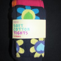 Marks & Spencer нови красиви чорапогащници за 2-3 г, снимка 1 - Чорапи - 19440704