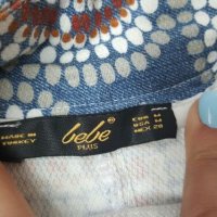 Къси панталони с висока талия BEBE PLUS р-р М, снимка 7 - Къси панталони и бермуди - 25880049