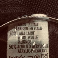 Италия.нежна блуза меринос и акрилик, снимка 4 - Блузи с дълъг ръкав и пуловери - 24398396