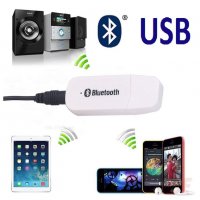 Bluetooth 3,5мм AUX IN аудио адаптер , снимка 3 - Аудиосистеми - 22254053