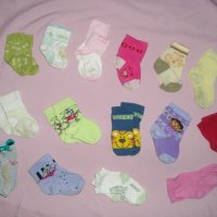 Тънки бебешки чорапки за 3-6-9 месеца, снимка 6 - Други - 18937077