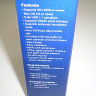 Конвертор USB към com Port RS232, usb to Serial rs-232, снимка 8 - Кабели и адаптери - 17291549