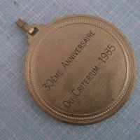 вьзпоменателен медал .шампионска купа 1985 г., снимка 4 - Фен артикули - 20851036