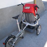 Продавам колела внос от Германия  Три във едно Детска количка велосипед триколка модел 2013г , снимка 2 - Детски велосипеди, триколки и коли - 10149100