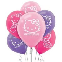 Hello Kitty Коте Кити Обикновен надуваем латекс латексов балон парти, снимка 5 - Други - 23834923