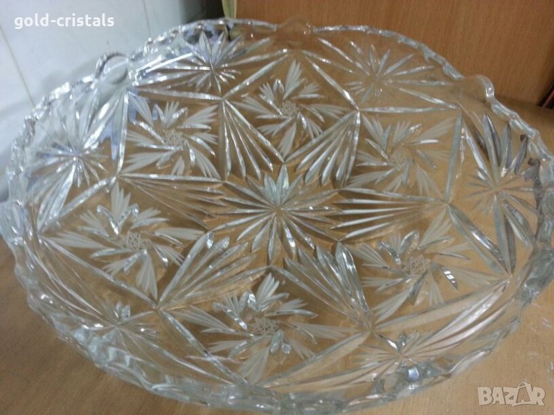  кристална купа фруктиера , снимка 1