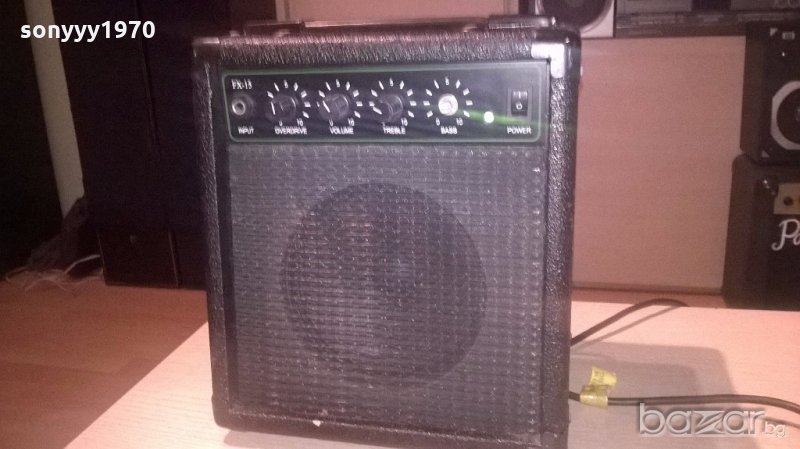 fx-15 китарно кубе-28х25х17см-внос англия, снимка 1