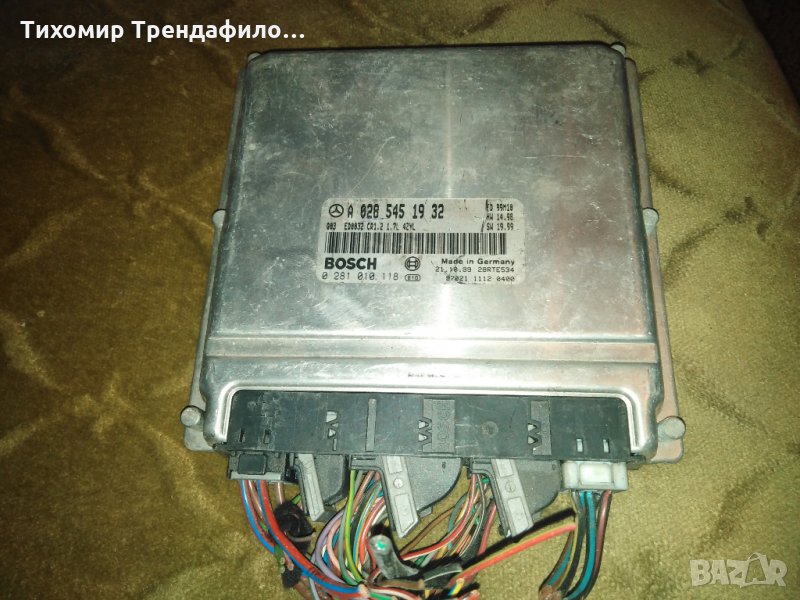 MERCEDES a Class 170cdi ECU A0285451932 0281010118, A 028 545 19 32, 0 281 010 118, снимка 1