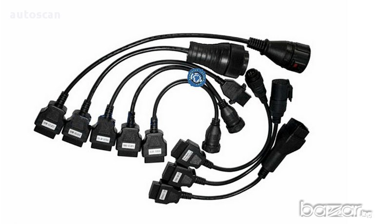 Кабели за Аутоком за камиони и автобуси Autocom Cdp , Delphi, снимка 1