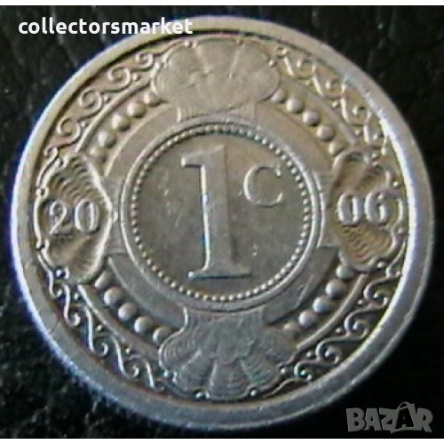 1 цент 2006, Холандски Антили, снимка 1
