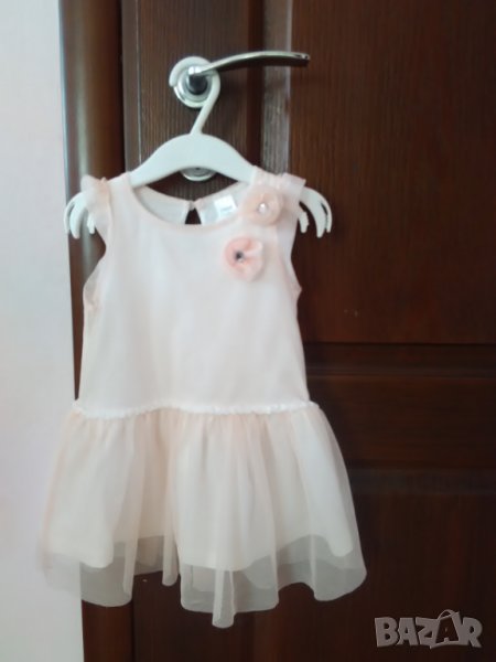 Елегантна рокличка цвят екрю, снимка 1