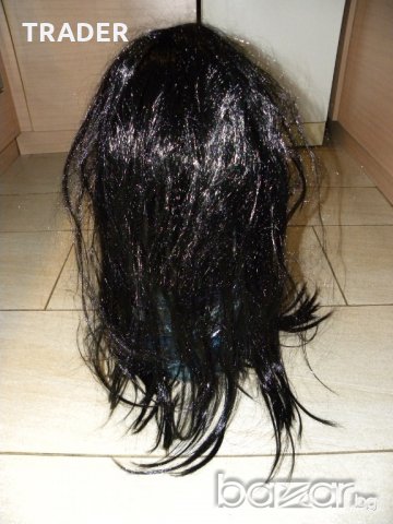 Парти перука - черна руса лилава , снимка 6 - Други - 20223980