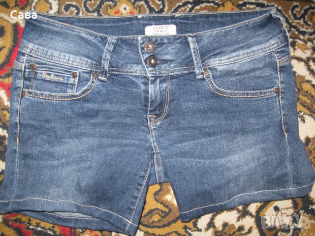 Къси дънки PEPE JEANS   дамски,размер29  , снимка 2 - Дънки - 21793852