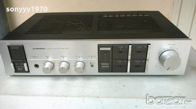 pioneer sa-740-stereo amplifier-made in japan-внос швеицария, снимка 6 - Ресийвъри, усилватели, смесителни пултове - 18216889
