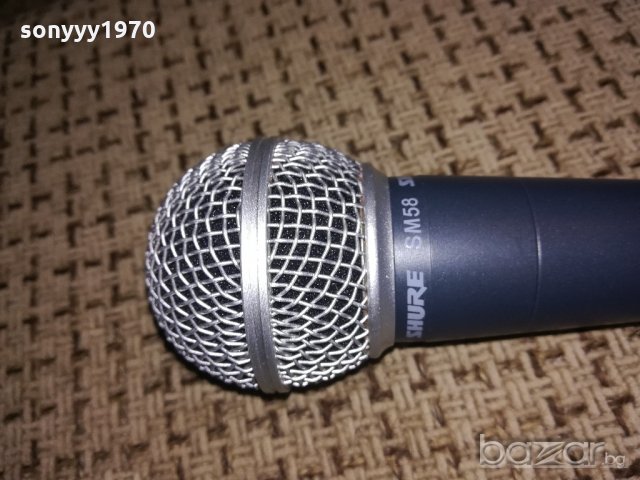 shure sm58-microphone-профи микрофон-жичен, снимка 7 - Микрофони - 20511076