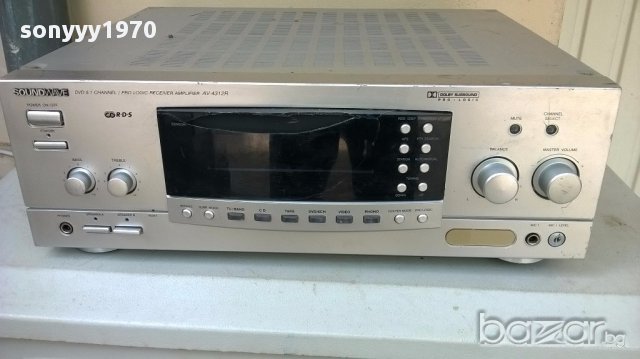 Soundwave av-4312r receiver-внос швеицария, снимка 3 - Ресийвъри, усилватели, смесителни пултове - 18175773