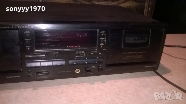 pioneer ct-w504r STEREO дек-внос швеицария, снимка 6 - Декове - 25525331