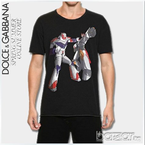 D&G Dolce and Gabbana Transformer Мъжка Тениска size 46 (S), снимка 1 - Тениски - 6469981