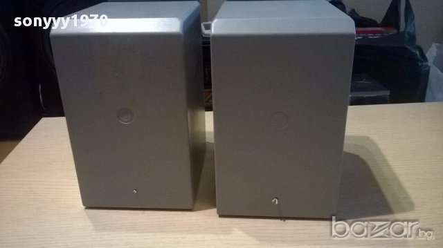 Aiwa-тонколони 2 броя-24/19/14см-внос швеицария, снимка 5 - Тонколони - 14033097