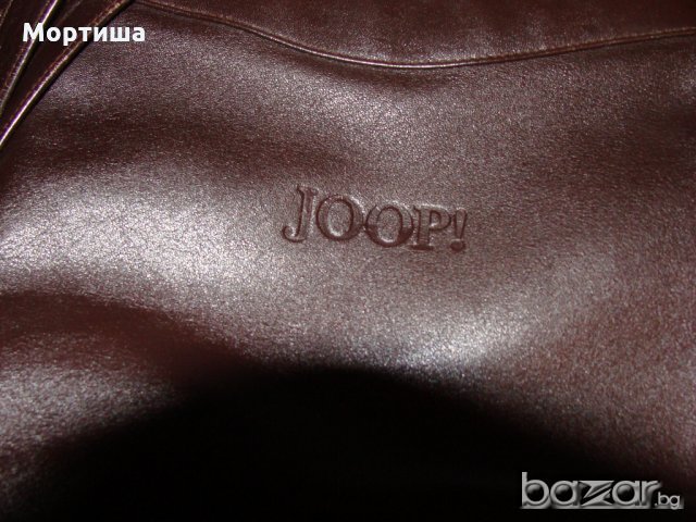 JOOP оригинална дамска чанта естествена кожа намалена , снимка 5 - Чанти - 21180602