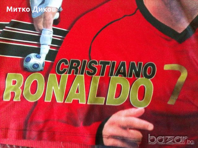 Кристиано Роналдо тениска Калчомания-размер М, снимка 5 - Футбол - 19481184