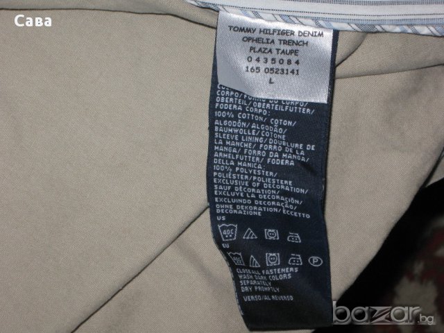 Тренч TOMMY HILFIGER  дамски,размер л, снимка 3 - Палта, манта - 17459532