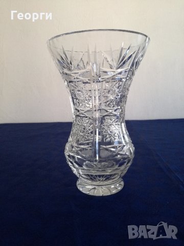 Кристална ваза  , снимка 1 - Вази - 22845582