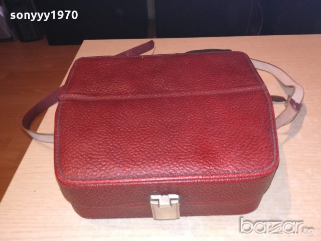 ретро камера с кожена чанта и книжка-внос швеицария, снимка 6 - Колекции - 21084354