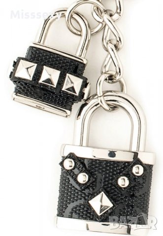 ПРОМО 🍊 GUESS 🍊 Ключодържател с висулка BLACK PADLOCK HALLEY нов с етикети, снимка 3 - Други - 21568265