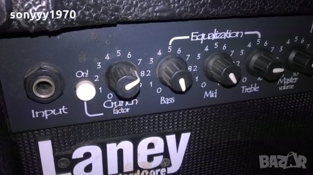 laney hcm10 guitar amplifier-30х29х18см-внос англия, снимка 6 - Ресийвъри, усилватели, смесителни пултове - 22837305