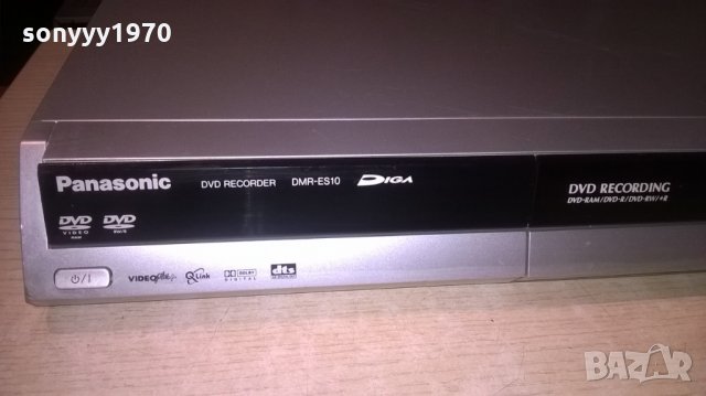поръчано-panasonic dmr-es10 dvd recorder-за ремонт, снимка 4 - Плейъри, домашно кино, прожектори - 25113986