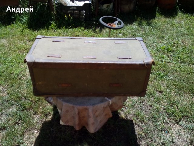 Стар военен сандък #2, снимка 3 - Антикварни и старинни предмети - 22689926