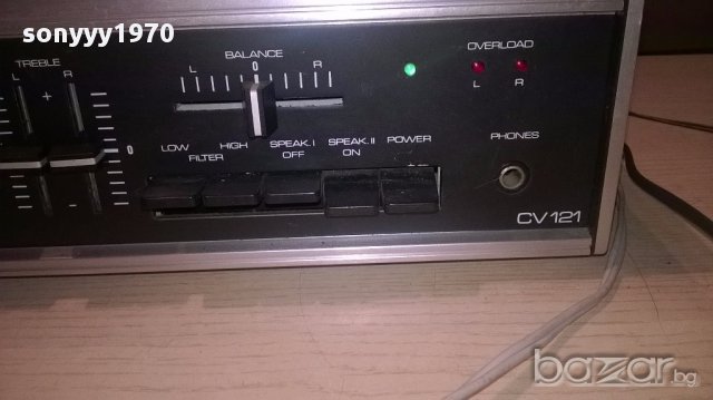 dual cv121-1 stereo amplifier made in germany-внос швеицария, снимка 6 - Ресийвъри, усилватели, смесителни пултове - 16193486